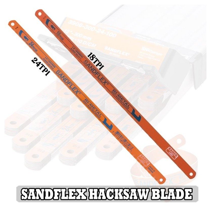 10 in x 18 TPI Hacksaw Blades (2 Pk)