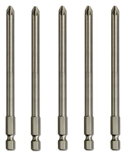 110mm PZ2 Screwdriver Bit (5 pc.)