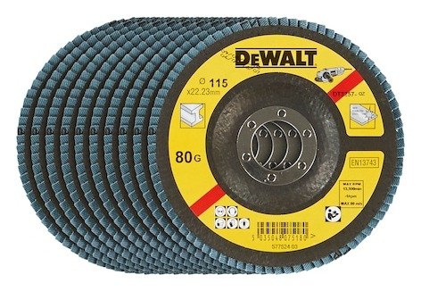 115mm 80G T29 Zirconium Oxide Flap Disc (10 Pk)