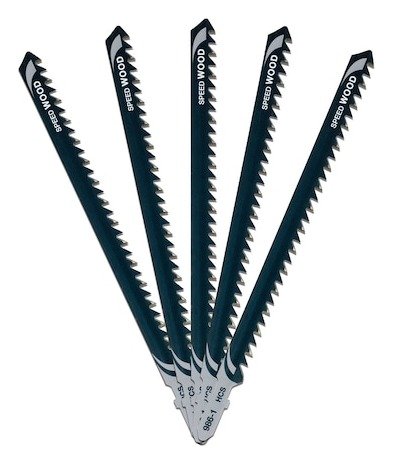 116mm T-Shank HCS Jigsaw Blade Wood (T344D) (5 Pk)