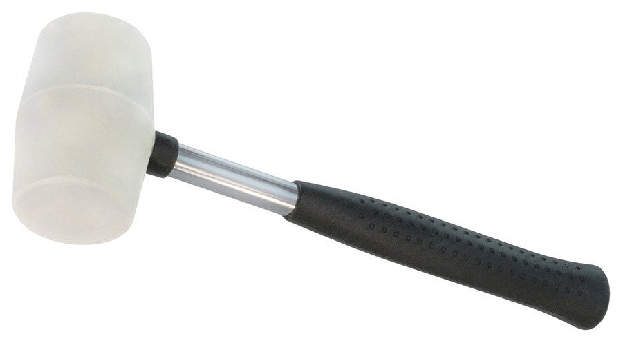 16 oz White Rubber Mallet
