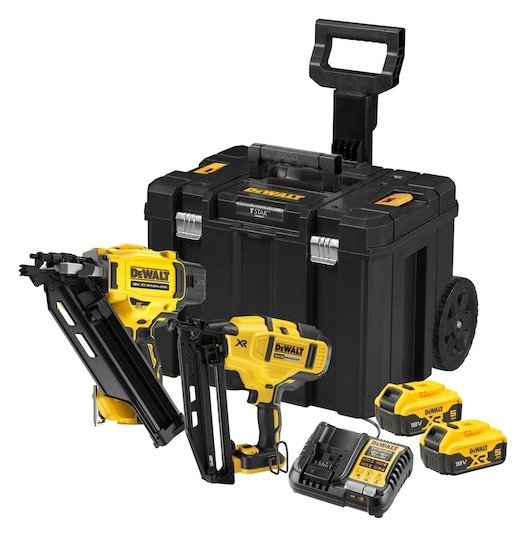 18V Brushless Twin Nailer Kit