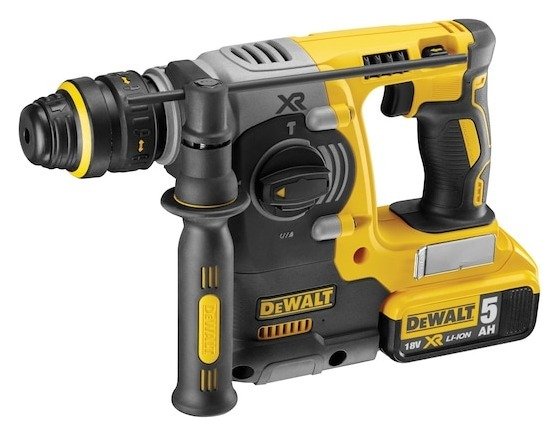 18V XR SDS-PLUS 24mm Brushless Hammer Drill - 2 X 5 Ah