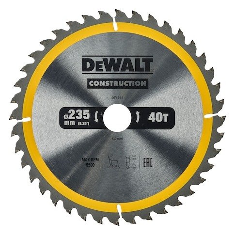 235mm x 30mm 40T Circular Saw Blade