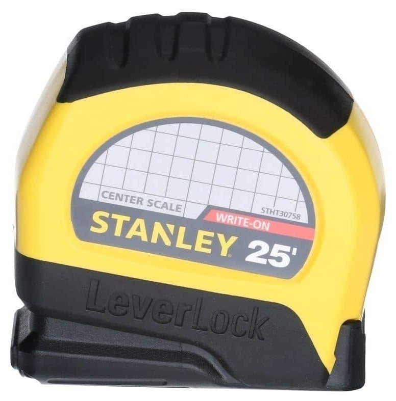 25 ft Center Read LEVERLOCK Tape Measure