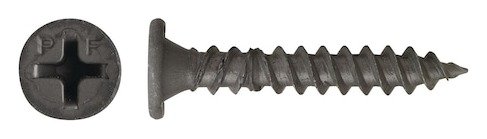 25mm x 3.9mm Drywall Reverse Thread Screws (1000 Pk)
