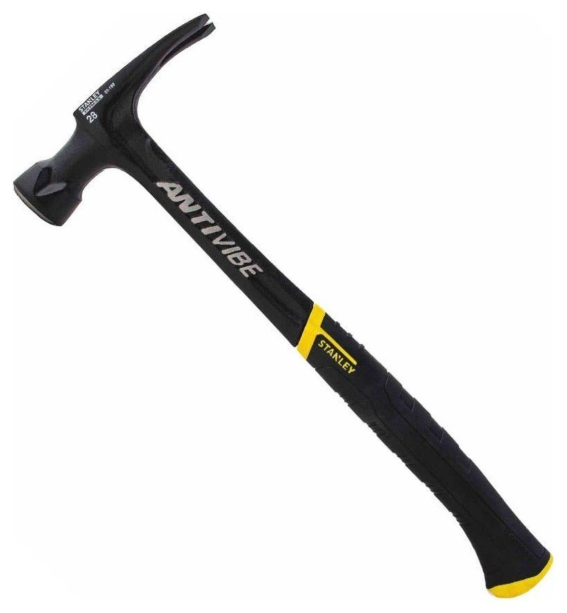 28 oz STANLEY FATMAX Anti-Vibe Rip Claw Framing Hammer