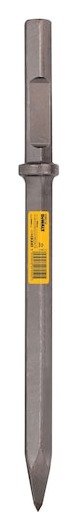 28mm x 400mm Pointed Hex Chisel