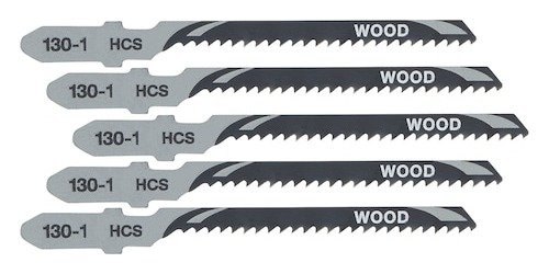 48mm T-Shank HCS Jigsaw Blade Wood (T1190BO) (5 Pk)