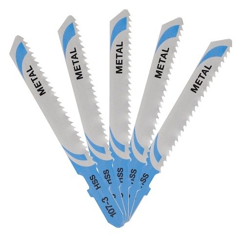 50mm T-Shank HSS Jigsaw Blade Metal (T118B) (5 Pk)