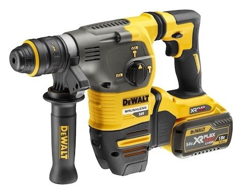 54V XR FLEXVOLT SDS PLUS 30mm Hammer Drill With QCC - 2 X 9Ah