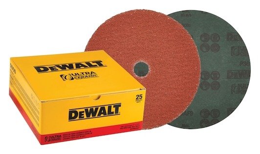 7 in. x 7/8 in. 50G Ceramic Fiber Disc