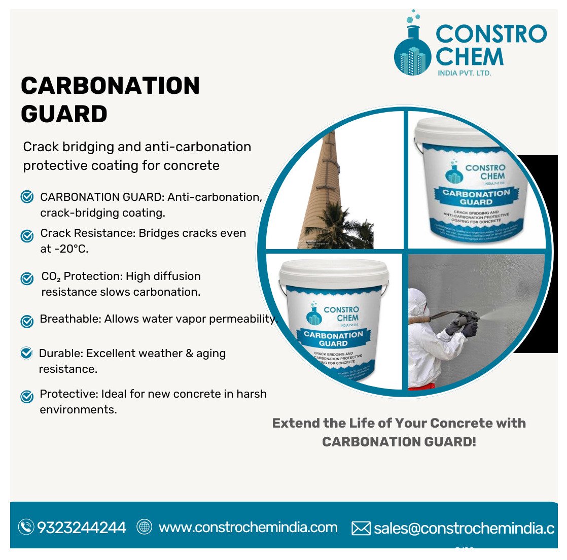 Anti Carbonation Coating