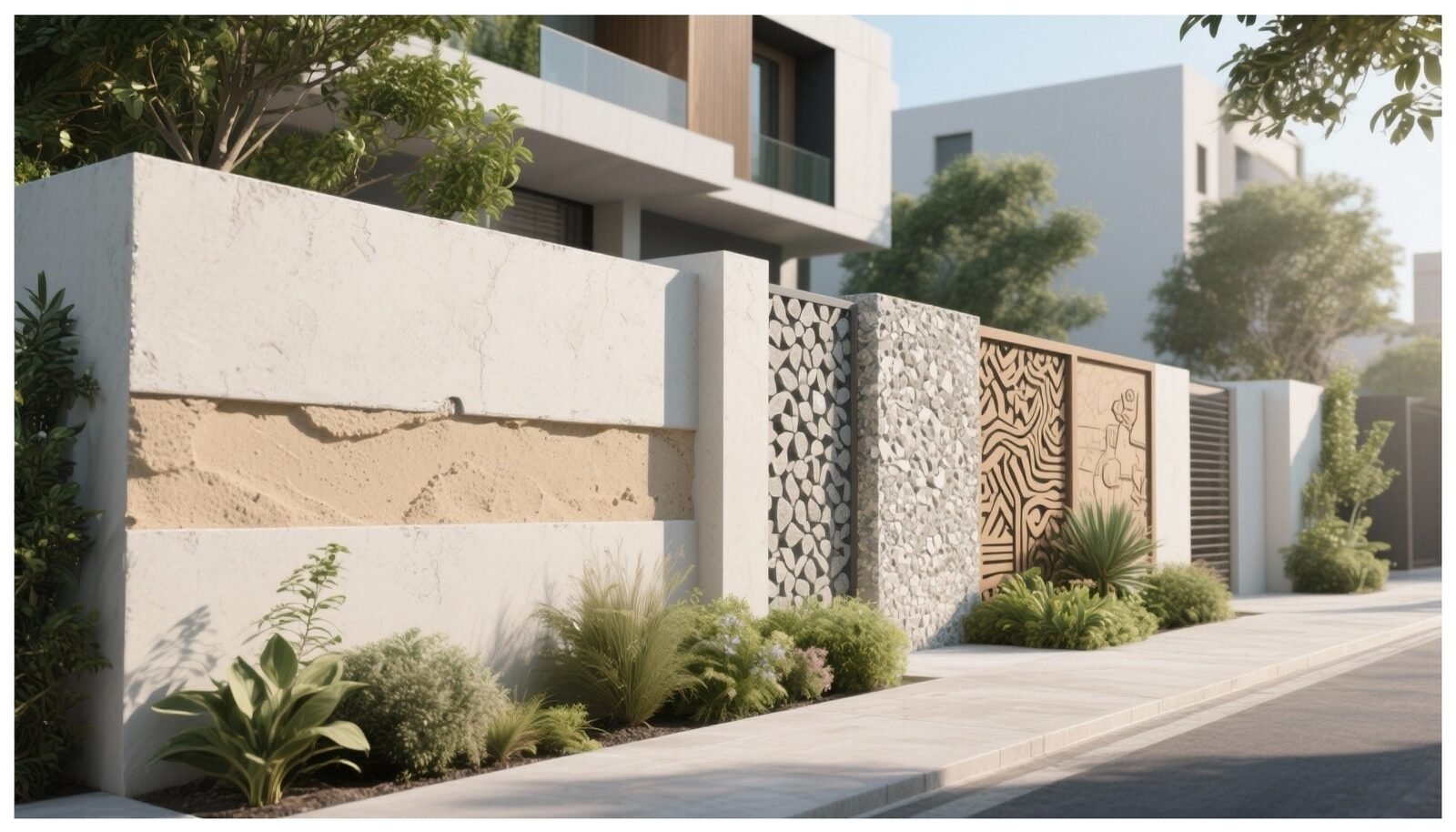 Boundary Wall Plaster