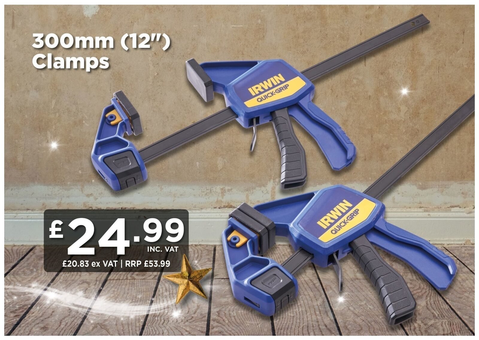 Clamp Quick Grip 12in