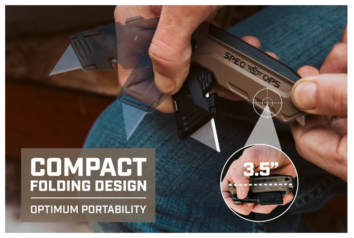 Compact Fixed Blade Folding Knife