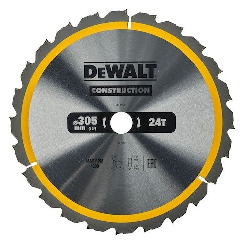 CONSTRUCTION 305mm x 30mm 24T Circular Saw Blade