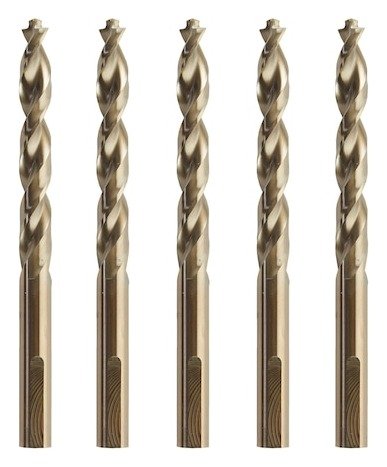 ELITE 11mm x 142mm HSS-E Cobalt Alloy Steel Metal Drill Bit (5 Pk)