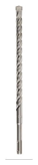 ELITE SDS PLUS 12mm x 200mm Full Head Carbide 4-Cutter Drill Bit (10 Pk)
