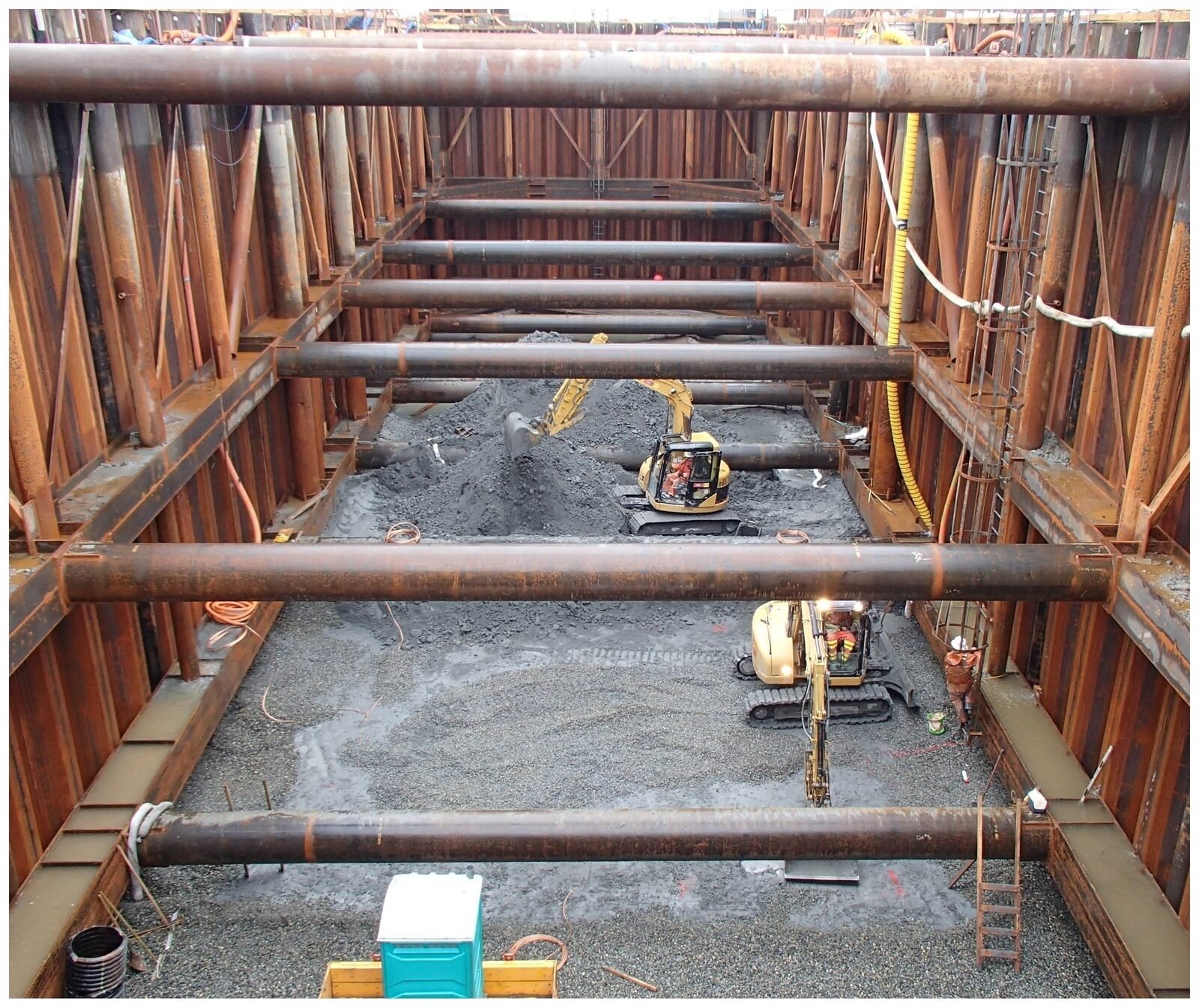 Excavation Shoring Plate Steel