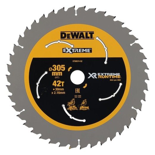 EXTREME RUNTIME 305mm x 30mm 42T Circular Saw Blade