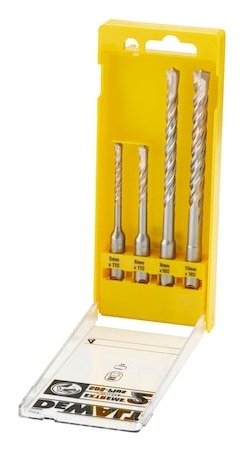 EXTREME SDS PLUS 2-Cutter Drill Bit Set (4 pc.)
