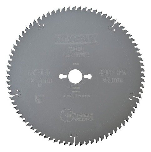 EXTREME WORKSHOP 300mm x 30mm 80T Circular Saw Blade