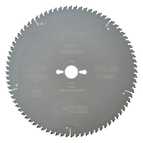 EXTREME WORKSHOP 305mm x 30mm 80T Circular Saw Blade