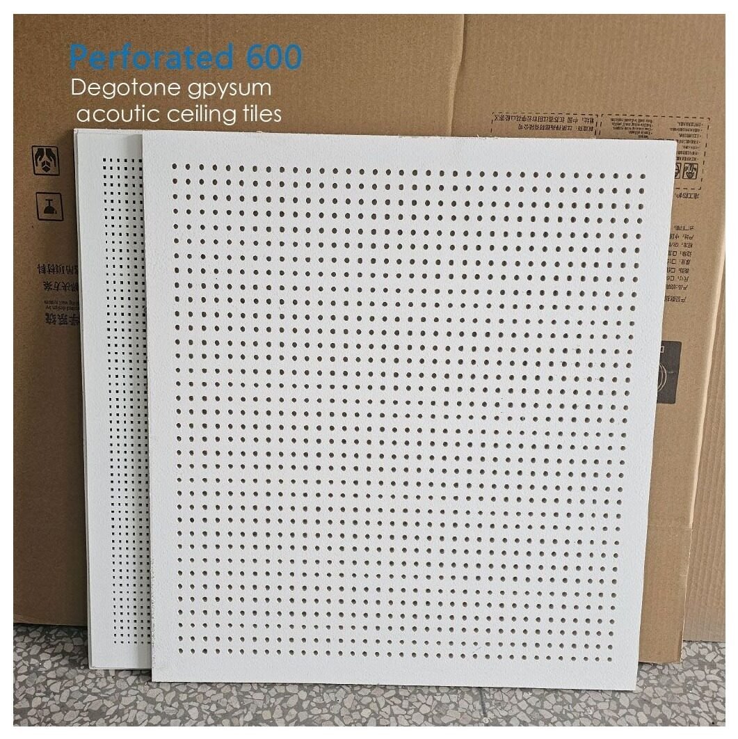 False Ceiling Gypsum Tile 600x600mm