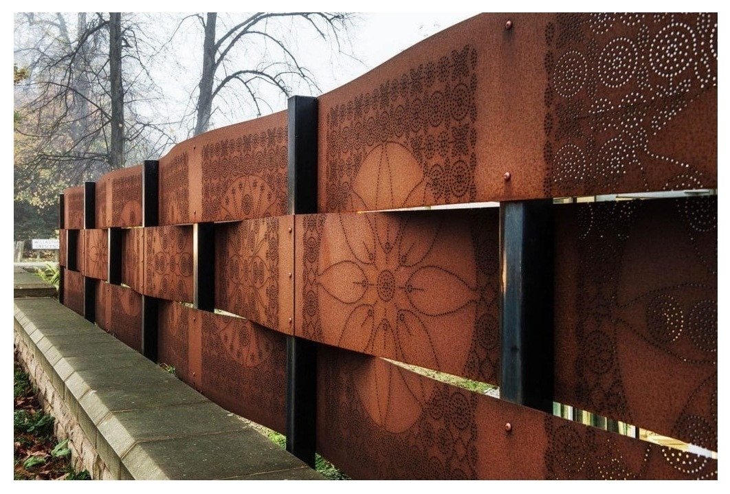 Fence Panel Decorative Steel