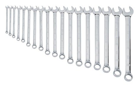 Full Metric Combination Wrench Set (18 pc.)
