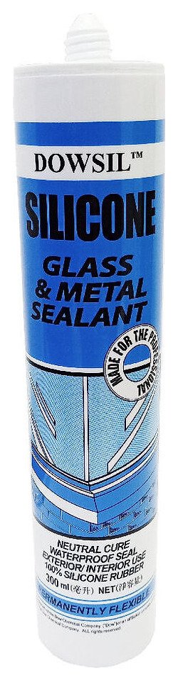 Glass Silicone Black 300ml