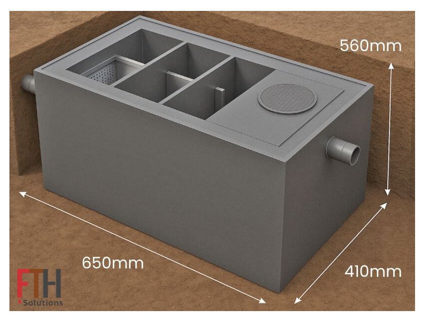Grease Trap Underground 200L