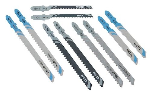 HCS Jigsaw Blade (Wood &amp; Metal) Set (10 pc.)
