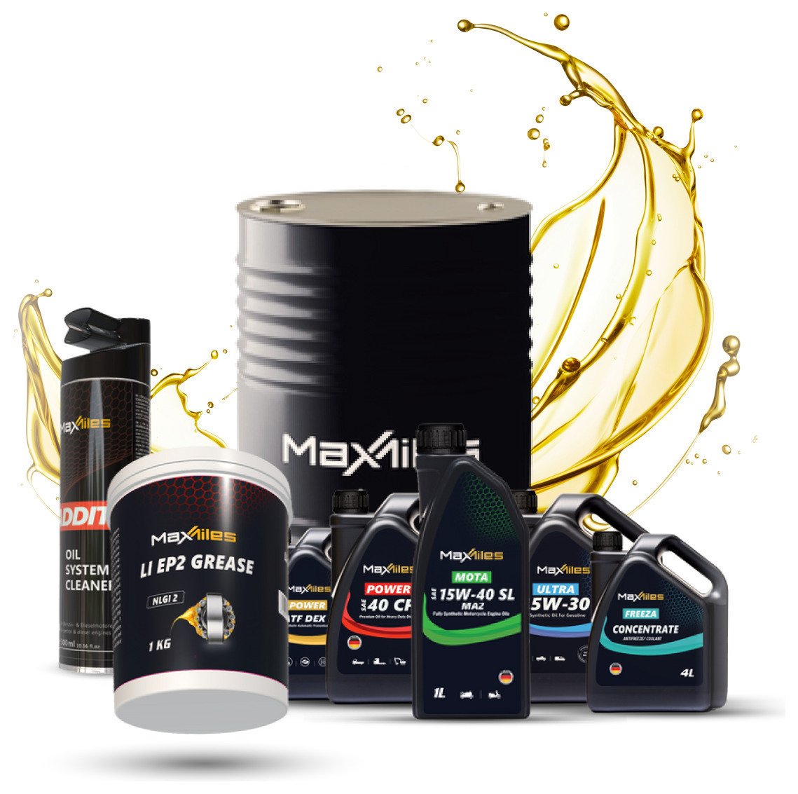 Lubricating Oil Spray