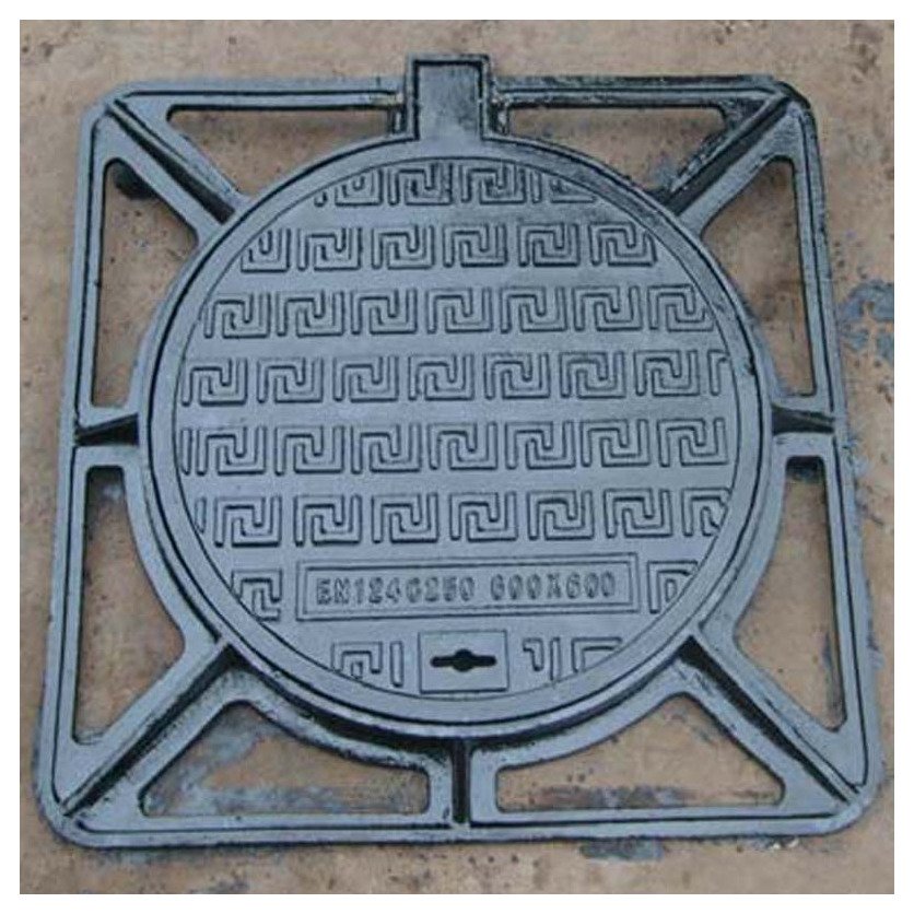 Manhole Cover Ductile Iron 600x600mm