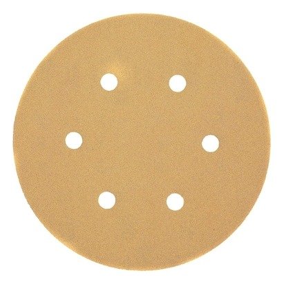ROS 150mm 40G Multi Purpose 8-Hole Sandpaper Disc (10 Pk)