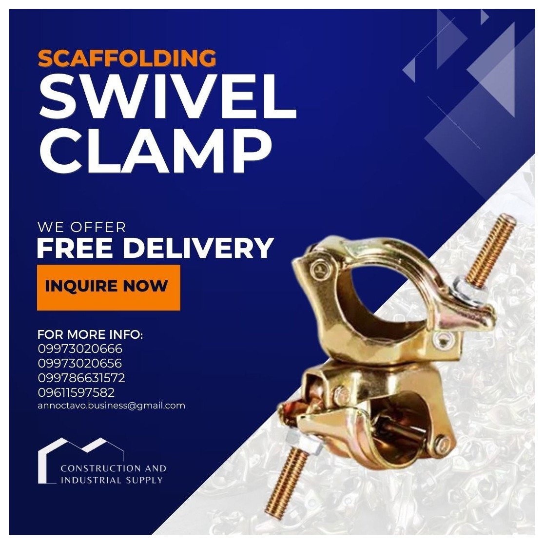 Scaffolding Clamp Swivel