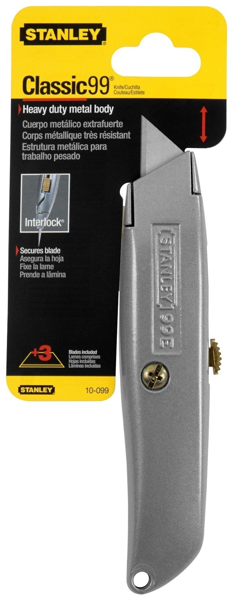 STANLEY 99E Classic Retractable Blade Utility Knife