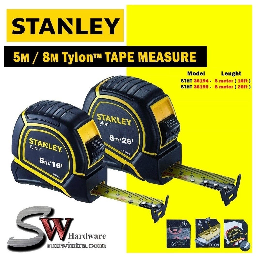 STANLEY Tylon 16 ft Tape Measure