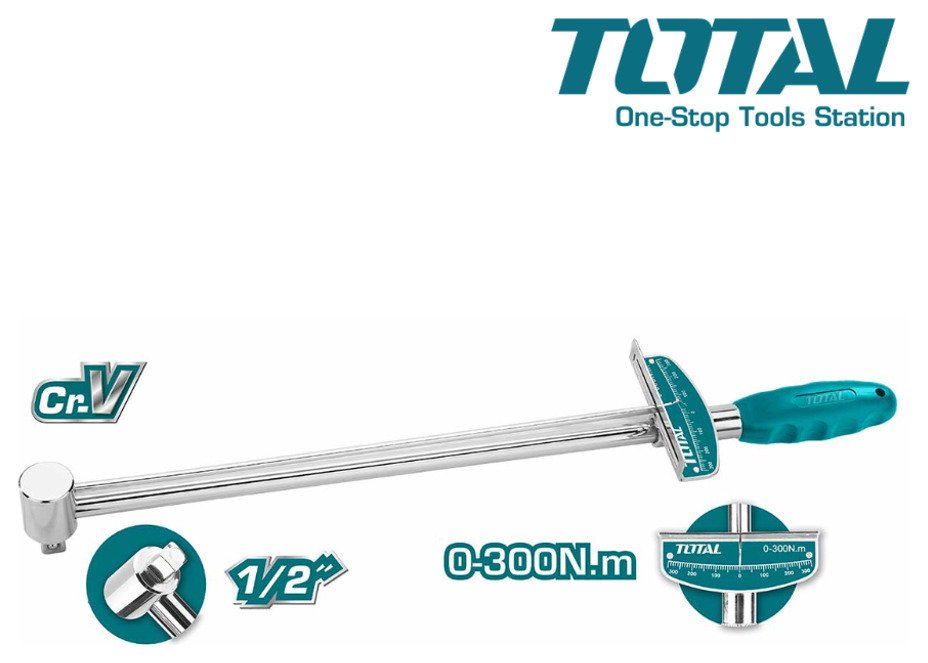 Torque Wrench 1/2in 0-300Nm