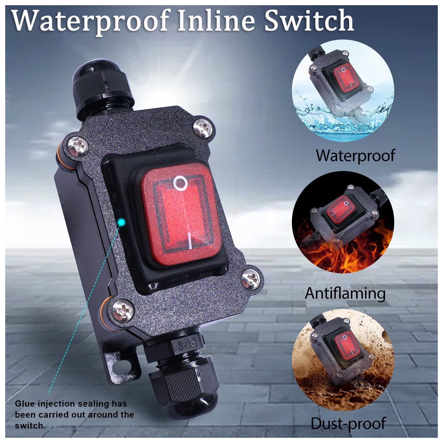 Weatherproof Switch IP65